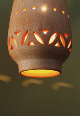 Arabesque cutout pendant